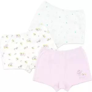 바풀 MK SS68-11 아동드로즈 3매입 여아 면스판 드로즈 유아 아동 주니어 팬티
