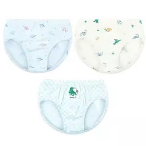 바풀 MK SS68-03 아동팬티 3매입 남아 순면 속옷 유아 아동 주니어 삼각 팬티