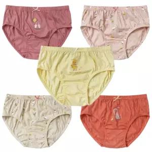 (제이지몰)엠알키즈 여아 삼각 순면팬티 아동속옷 오리 세트 KW528