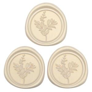 유윌로웨 60개 샴페인 왁스 씰 스티커, 청첩장 액세서리 봉투 스티커 - 결혼 액세서리, 선물 상자 공예 포장, 크리스마스 카드