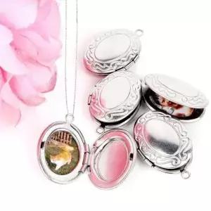 액자 엔틱팬던트 스테인레스 팬던트 사진 엔틱 목걸이 WFG39JT