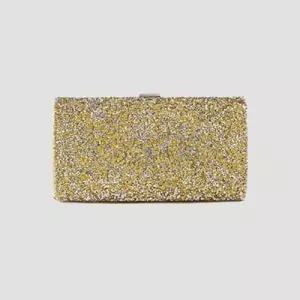 여성 비즈 클러치백 사각 핸드백 반짝이 손가방 WFG31KK