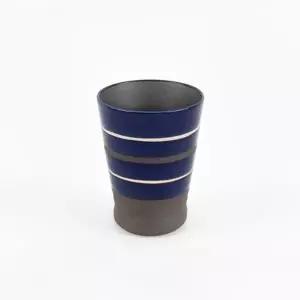 재팬 라인 컵 (블루) 세라믹 도자기컵 선물용 카페컵 스타일컵