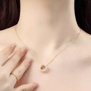 은목걸이 목걸이 순은목걸이 링목걸이 큐빅목걸이 WFG2B56