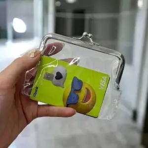 똑딱이 동전지갑 투명 파우치 WFG1RE9