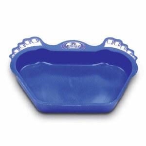 SWIMLINE 하이드로툴스 플라스틱 성형 족욕 u2013 야외용 침지 트레이, 집이나 풀장의 모래와 먼지 제거 중장비 공사, 질감 있는 미끄럼 방지 표면, XL, 다크 블루