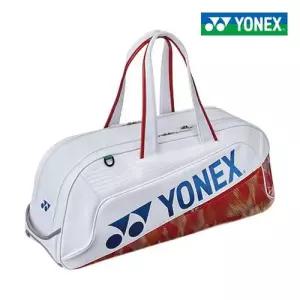 요넥스 BA02631WEX 화이트 배드민턴 테니스 가방 2단 토너먼트백