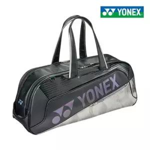 요넥스 BA02631WEX 블랙 배드민턴 테니스 가방 2단 토너먼트백