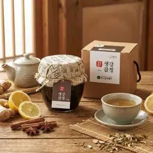 [명가의 고집] 장작불 가마솥에 72시간 달인 생강 진설청 (500G)