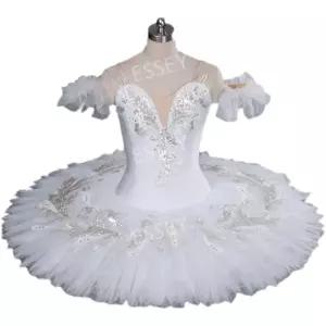 백조의 발레복 튜튜 의상 호수 공연 클래식 스커트 복