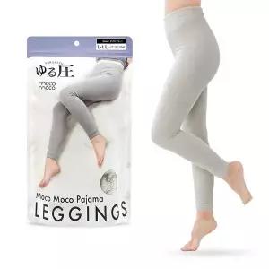 일본 직수입 모코모코 수면 파자마 레깅스(그레이)
