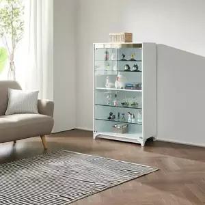 모던라인 꼬아망 4단 800 유리 장식장 진열장