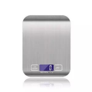 이노타임 디지털 주방저울 5kg, 스테인레스, 백라이팅