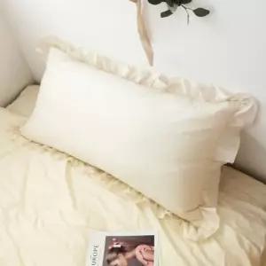 등쿠션 라움베딩 오베트 110x60 광목 직등쿠션 발쿠션