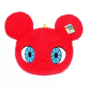 선물 달로카 레드 얼굴 쿠션 태양 요정 캐릭터 패브릭 크리스마스선물