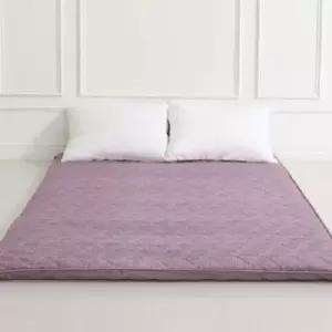 극세사이불 J리빙 접이식 3단매트리스 민무늬 싱글 핑크 이불세트