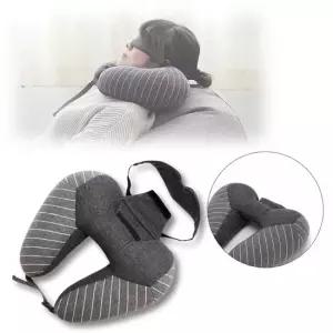 경추베개 다용도 여행 기내 차량용 목베개 낮잠 안대 목쿠션 기내용목베개