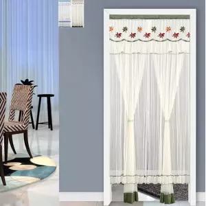 가림막커튼 레이스 주방 120x210cm 커튼 가림막 방문 문가리개