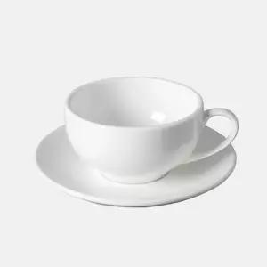 파라곤 쉘본 헤비카푸치노잔 받침 set 홈카페 도자기잔 선물세트