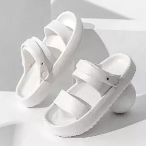 [하프클럽/]여름샌들 2컬러 커플샌들 여름신발 버클샌들 남녀공용