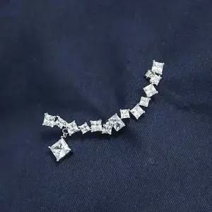 [셀러에이드]지르코니아 브로치 달빛 귀여운 차밍