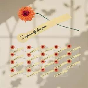 각대 봉투 꾸미기 선물 포장 예쁜 페이퍼 기프트백 플라워 데코 스티커