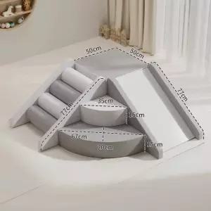 소프트 미끄럼틀 세트 유치원 통합 가구 대형 라이트세트 훈련