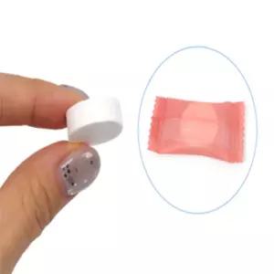 파랑파랑몰 압축티슈 동전물티슈100개 미술놀이용품