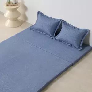 아르떼베딩 양면 누빔 바른폼 3단 접이식 커버 바닥 요솜 매트 블랑 그레이 S/D/Q