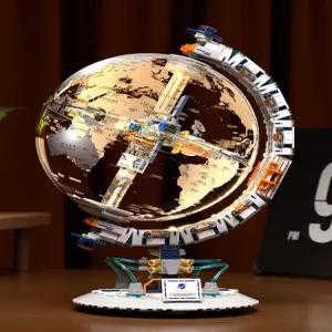 지구본 블록 모델 생일 기념품 인테리어 소품