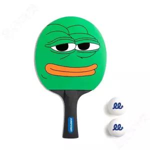 라켓 선물 탁구 개구리 페페 탁구라켓 탁구채 연습용