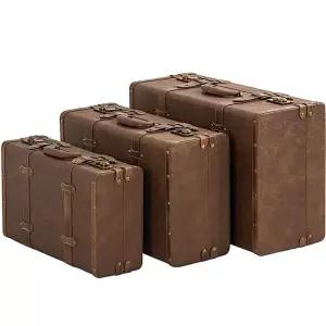 여행용 가방 빈티지 캐리어 보관함 레트로 트렁크