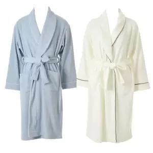 [롯데백화점]비너스 커플 로브가운 순면 타월가운 목욕가운 부드러운 테리원단 [VPAA01MR A01WR]