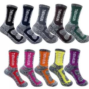 양말 스포츠 등산 국내제작 5켤레 남성 여성 두꺼운 이중파일