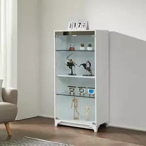 모던라인 꼬아망 4단 600 유리 장식장 진열장