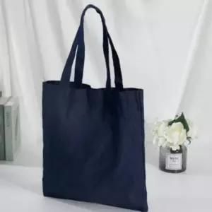 [라일리] Rly 디자인 캔버스백 진청 무지 데일리 코디 심플