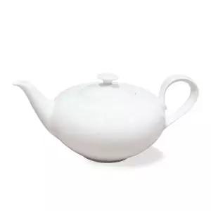 고원 알라딘 티포트 화이트 1000ml 도자기 티팟 차주전자