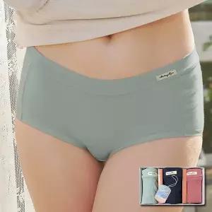 [제이앤제이컴퍼니]물랑루즈 모네 드로즈 위생팬티 3매입 사각위생팬티