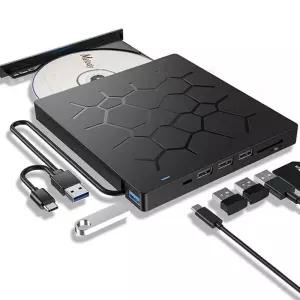외장ODD 7in1 USB 3.0 A C타입 CD DVD롬 레코더 ED02