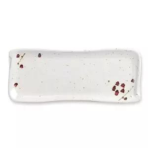 살구 장직사각접시 1호 디너웨어