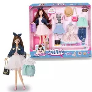 미미인형 캐릭터 패션 인형 열일곱미미 쇼핑을 좋아해 장난감