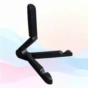 (색상 랜덤배송)휴대폰 패드 각도조절 거치대 받침대 접이식 삼각대