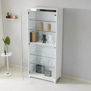 모던라인 꼬아망 6단 800 유리 장식장 진열장