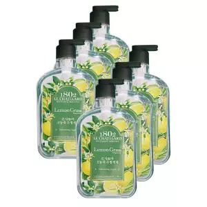 애경 르샤트라 고농축 주방세제 레몬그라스향 750ml 6개 설거지