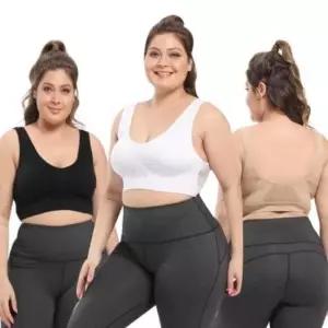 [라일리여성언더웨어] Rly 빅사이즈 무봉제 심리스 수면 스포츠 브라 브라렛