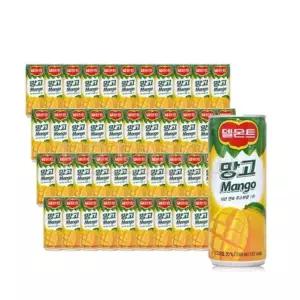 [셀러허브]롯데칠성음료 델몬트 망고주스 240ml 30개 /s (S33046902)