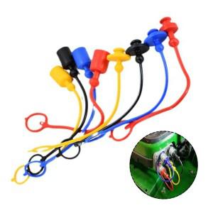 유압 퀵 커플러 수 더스트 캡 및 암 커버 PVC 고무 14 38 12 인치 4 쌍