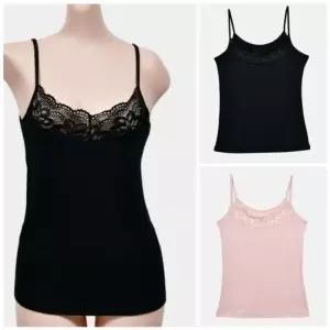 [라일리여성언더웨어] Rly 레이스런닝 끈런닝 나시티셔츠 여성나시 여성민소매