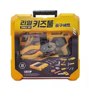 아동용 공구놀이 리얼키즈툴 공구세트 안전재질 역할놀이 사운드 라이트