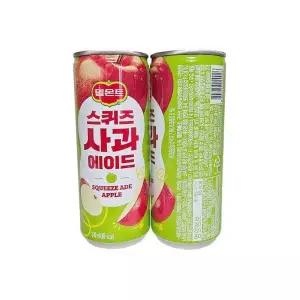 [셀러허브]롯데칠성음료 델몬트 스퀴즈 사과 240ml x 60개입 /s (E42543454)
